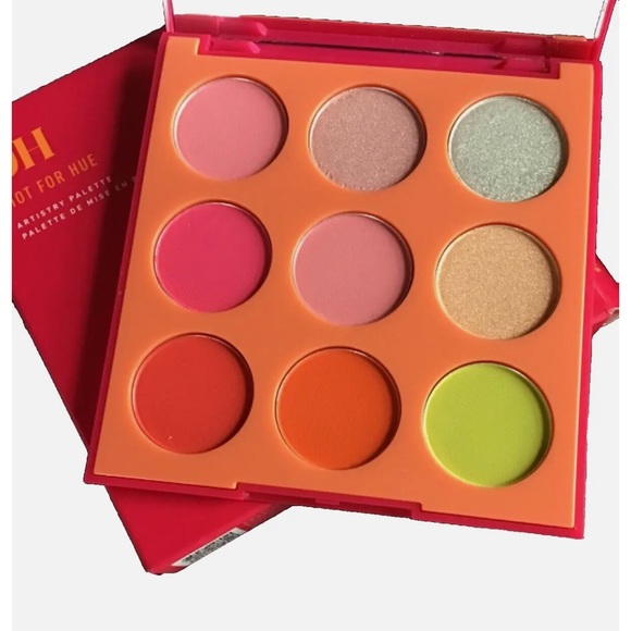 COPY - ❤️ NIB MORPHE 9H HOT FOR HUE ARTISTRY MAKE UP PALETTE - Picture 3 of 5